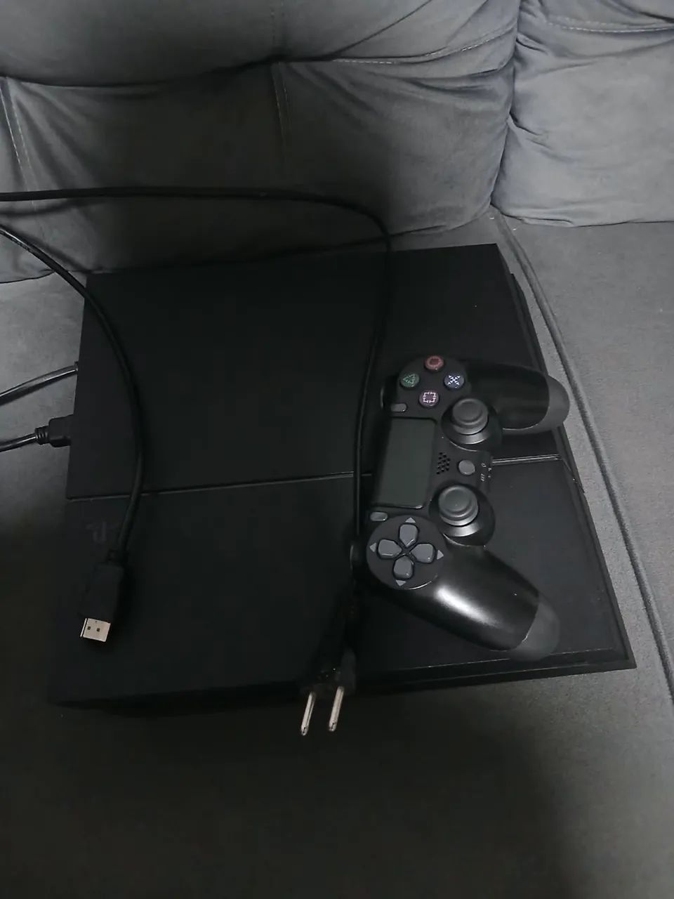  PS4 Fat 500GB + HD Externo 500GB + Controle - Ótimo Estado - Foto 2