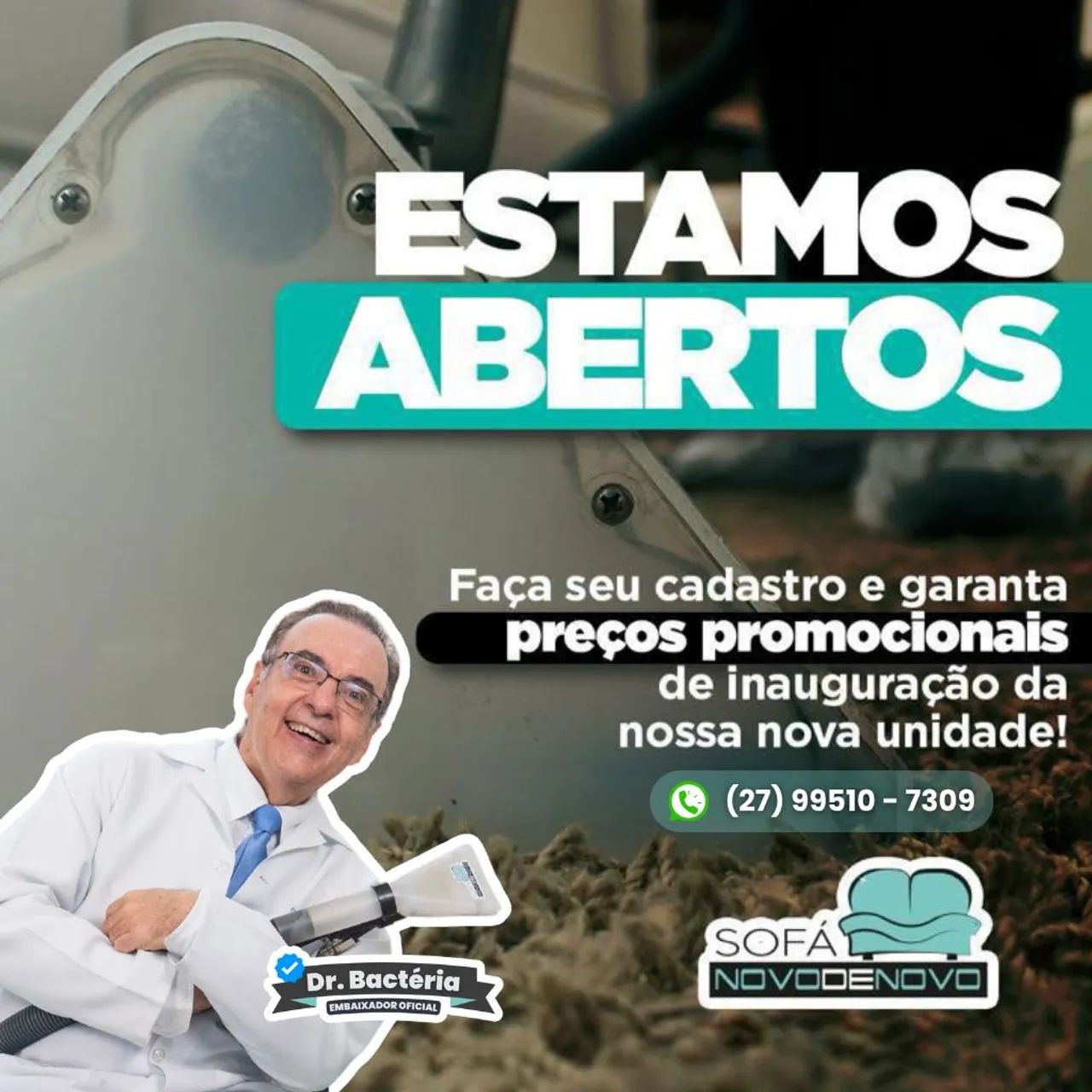Higienização e impermeabilização