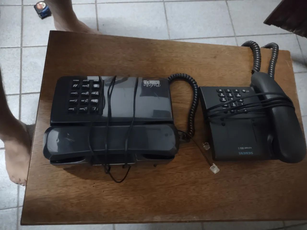 Kit com 2 telefones antigos  - Foto 5