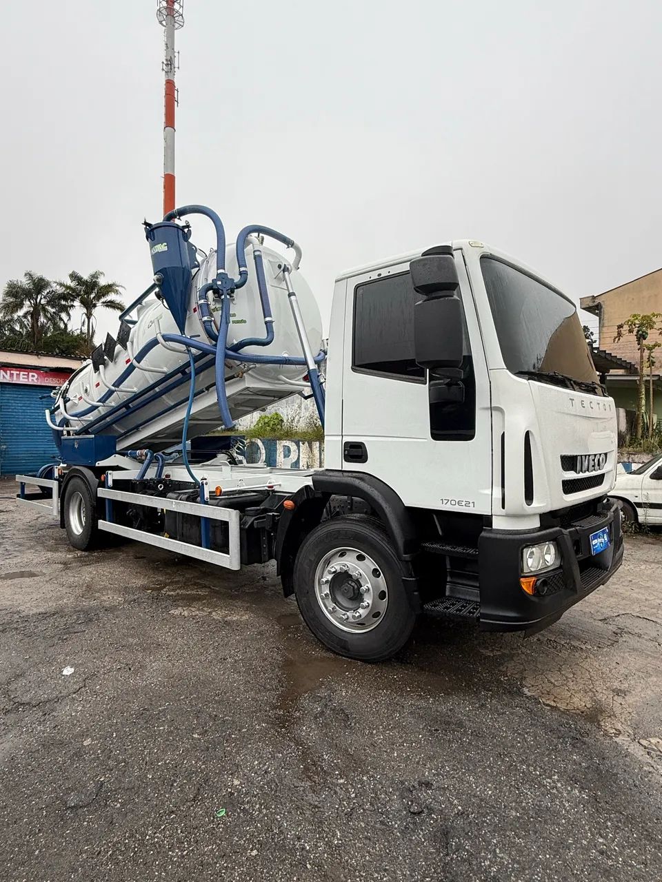 Tector 170e21 tanque zero sem uso hidrovacuo vácuo e Hidrojato  combinado