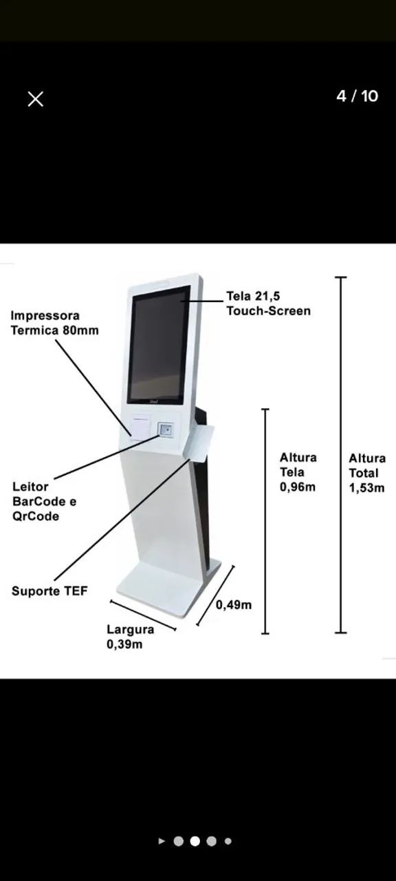 Vendo Totem auto atendimento 