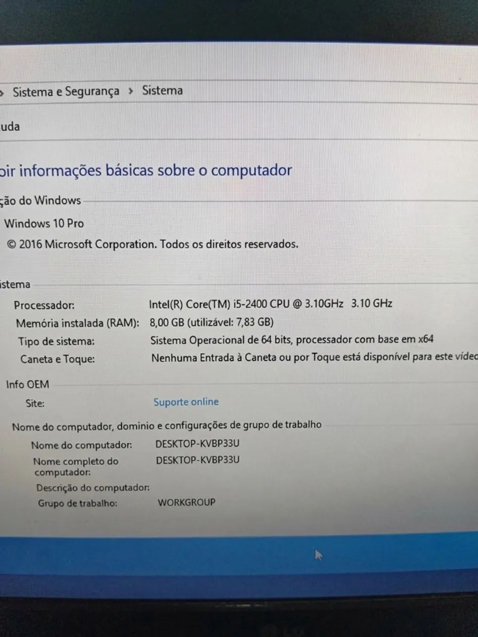 CPU Core i5 + 8GB RAM + SSD Ultra Rápido Jogos Instalados - Foto 4