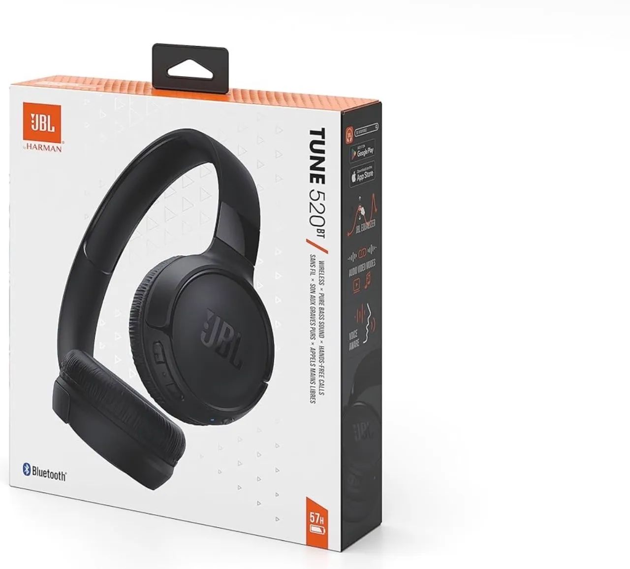 Fone Jbl 520bt novo, lacrado - Produto Original