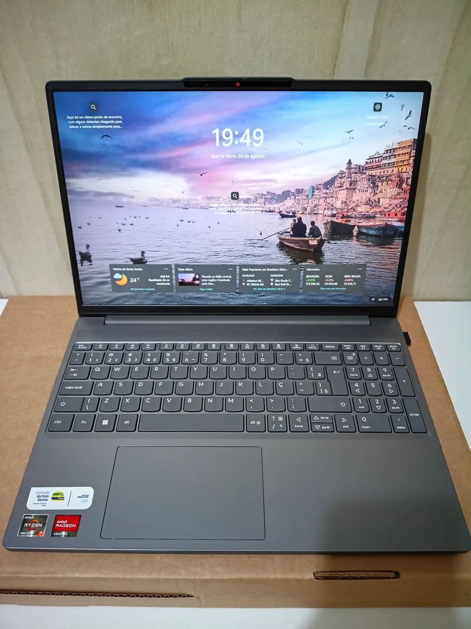 Notebook Lenovo IdeaPad Slim 3 Ryzen 7 Windows 11 