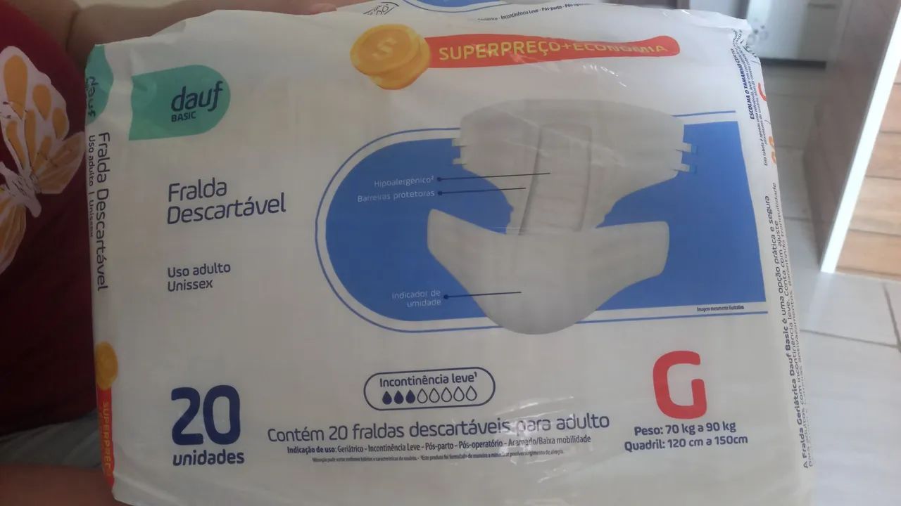 Fralda Geriatrica