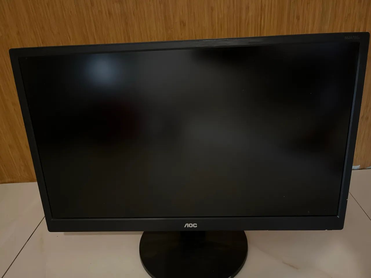 Monitor AOC M2470SWD2 23,6 Full HD - Com defeito