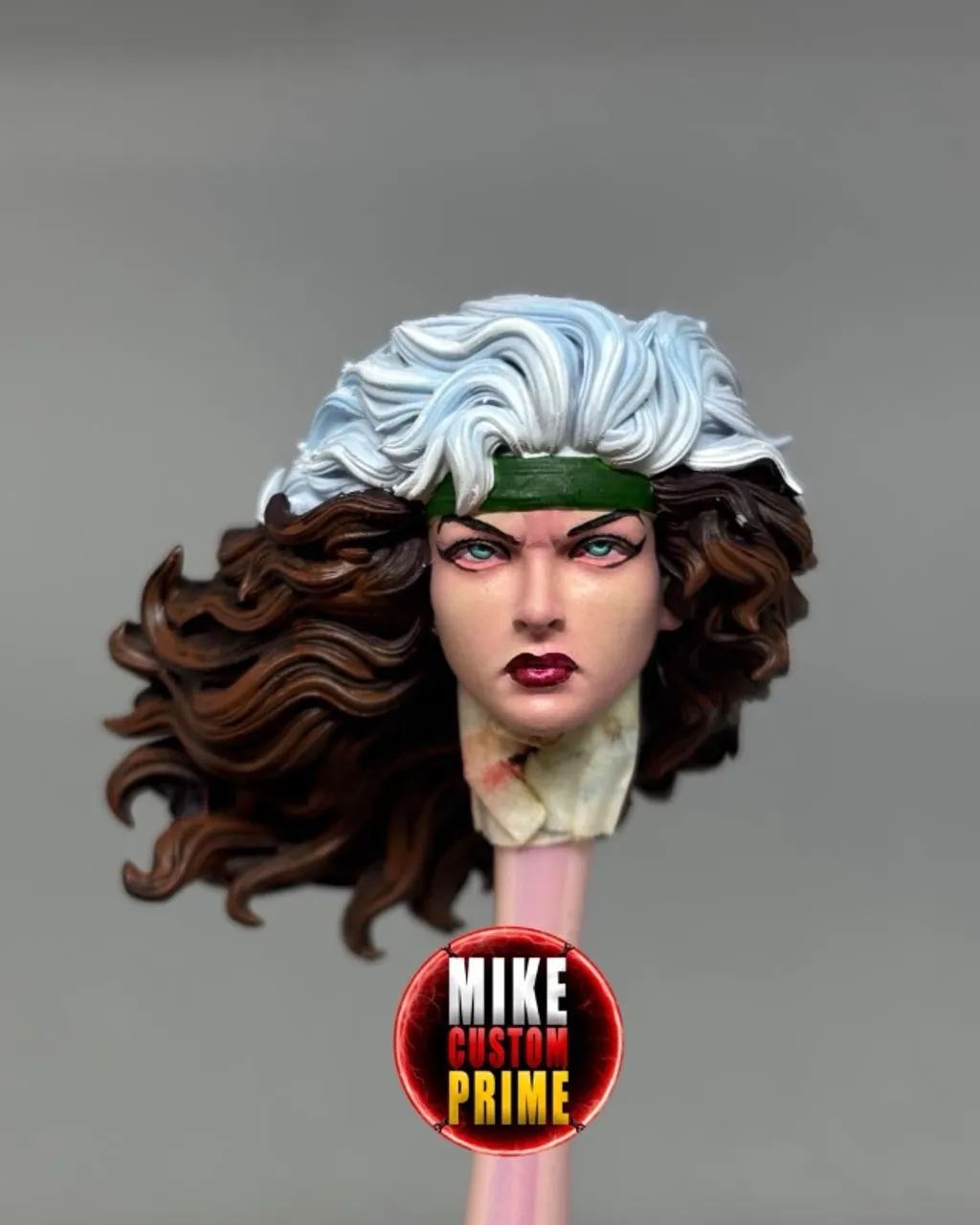 vampira head custom brava jim lee padrão marvel legends 