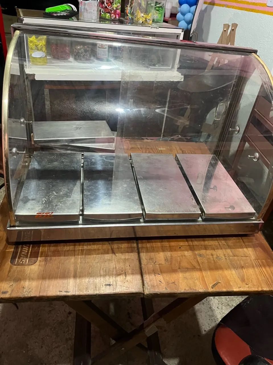 Estufa funcionando tudo perfeitamente 250,00 - Foto 4