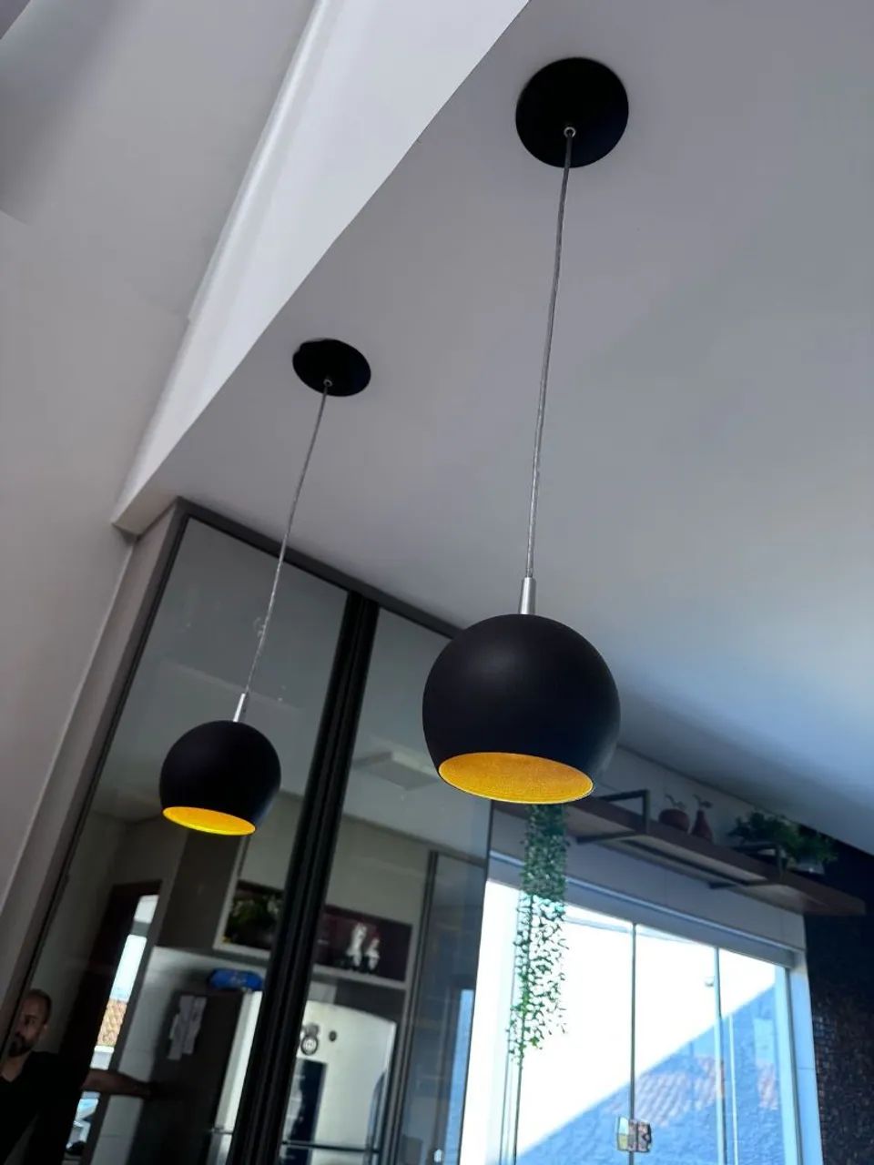 Lustre pendente de bancada - Foto 2
