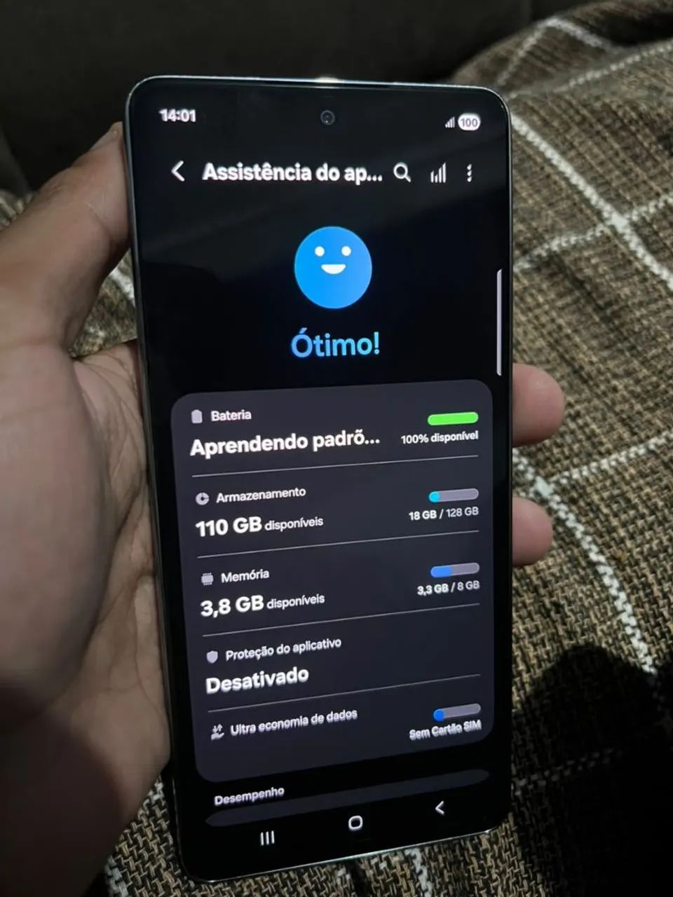 Samsung A73 128 GB e 8 de Ram - Foto 3