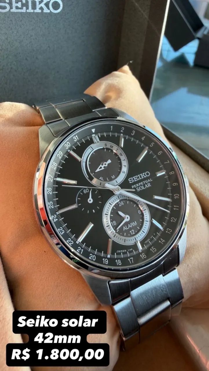 Seiko Chronograph SOLAR 42mm