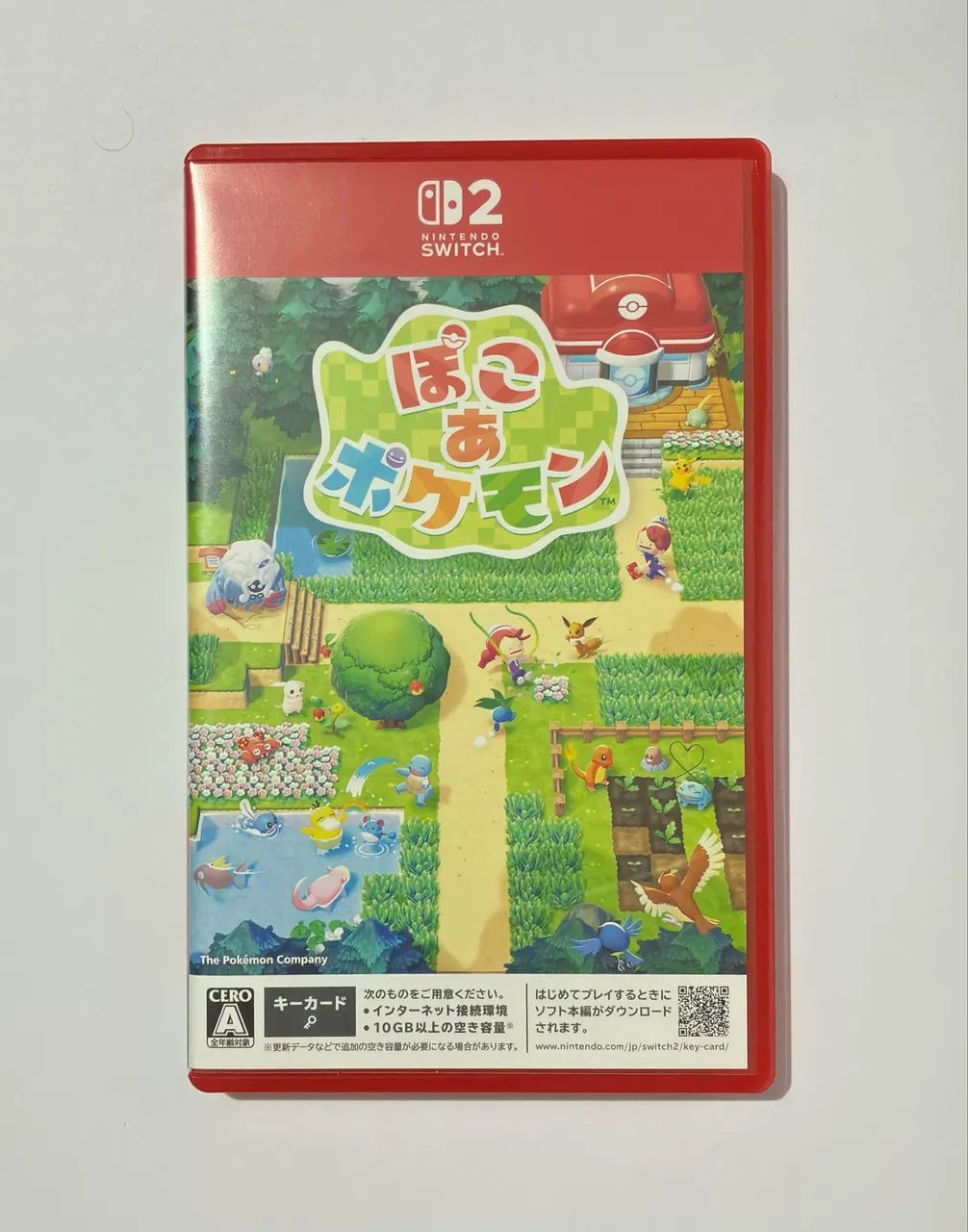 Pokémon Pokopia Nintendo switch 2 textos em inglês 