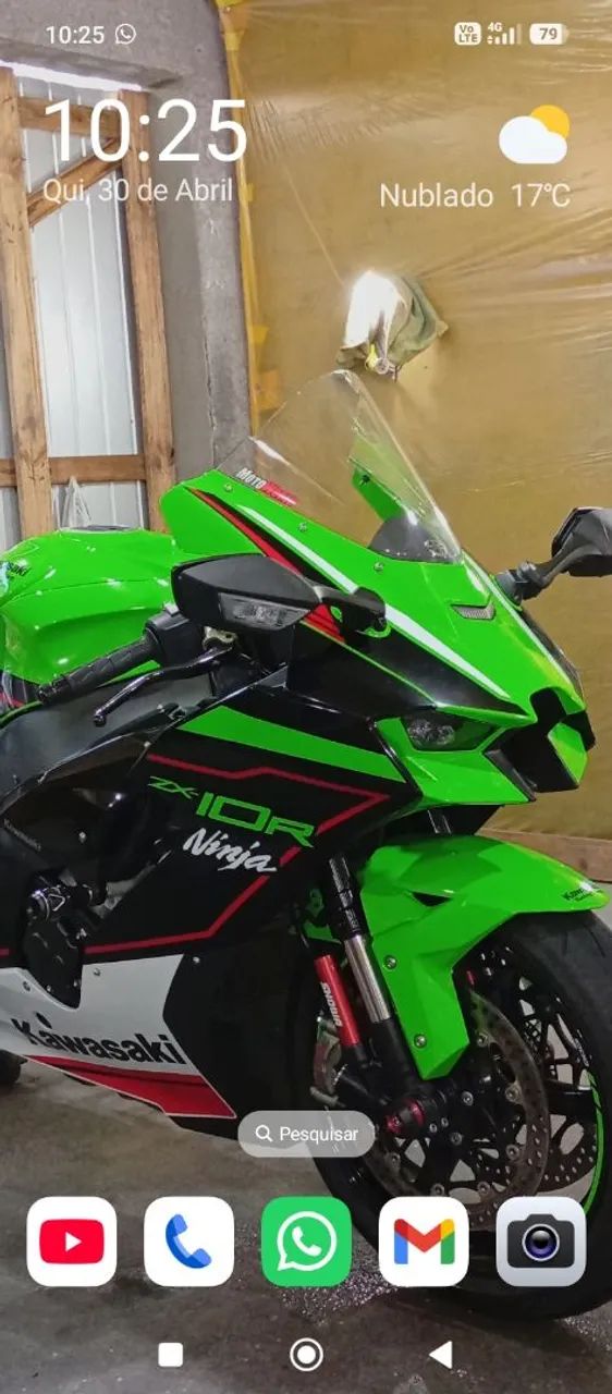 m Escapamento Willy Made Kawasaki ZX-10R 12-15 - Firetong Escapamentos