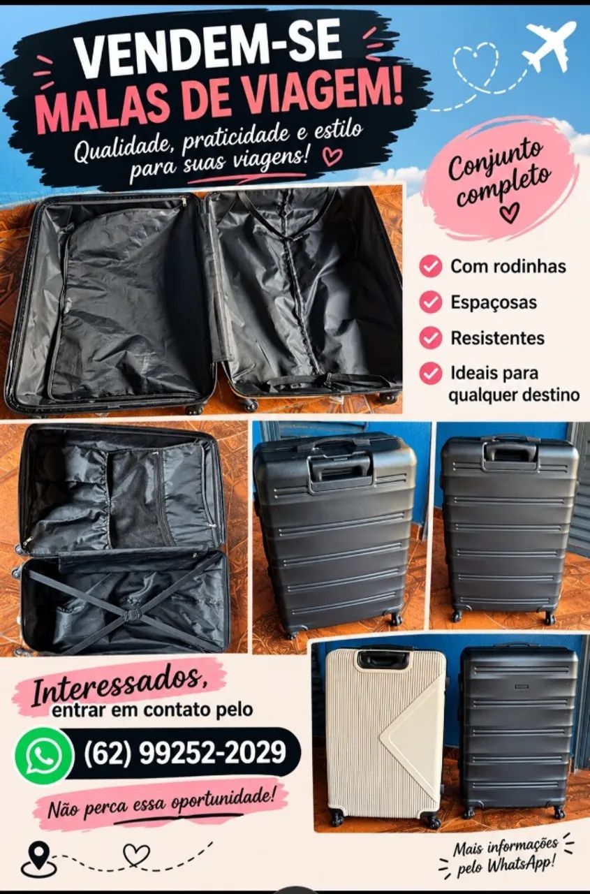 Vende malas de viagem 