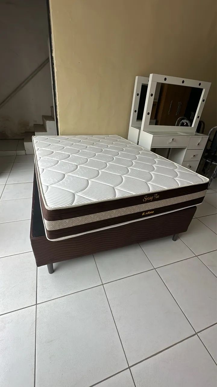 Cama box casal spring flex bom sono  - Foto 2