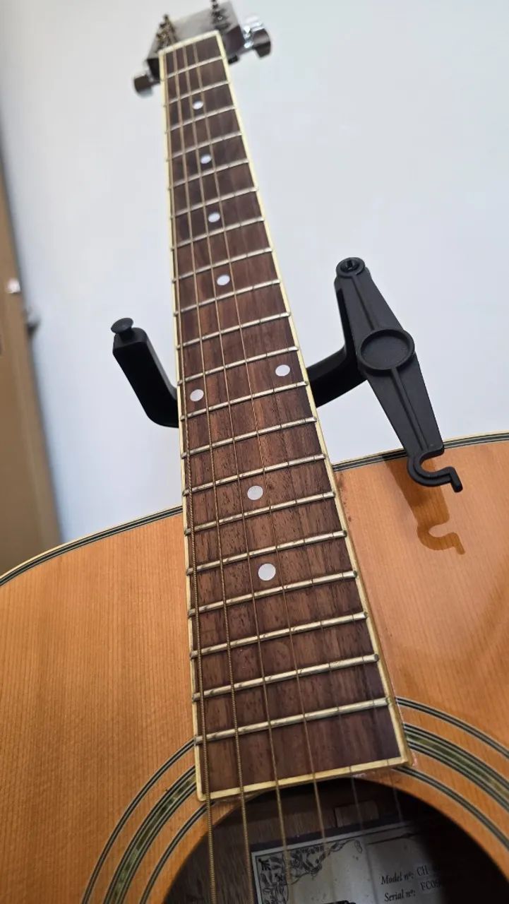 Violão Eagle - Tampo Maçiço! Rastilho/Nut osso!  - Foto 3