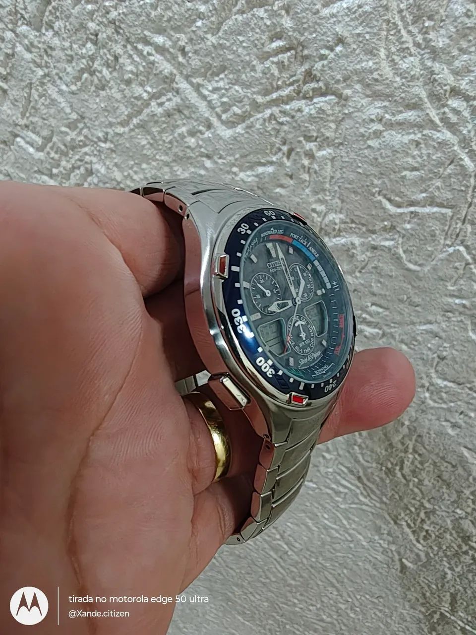 Relógio Citizen Citizen ecodrive stars & stripes modelo raro  - Foto 2