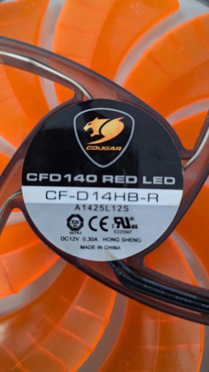 ventoinha / fan cougar 140mm - Foto 4