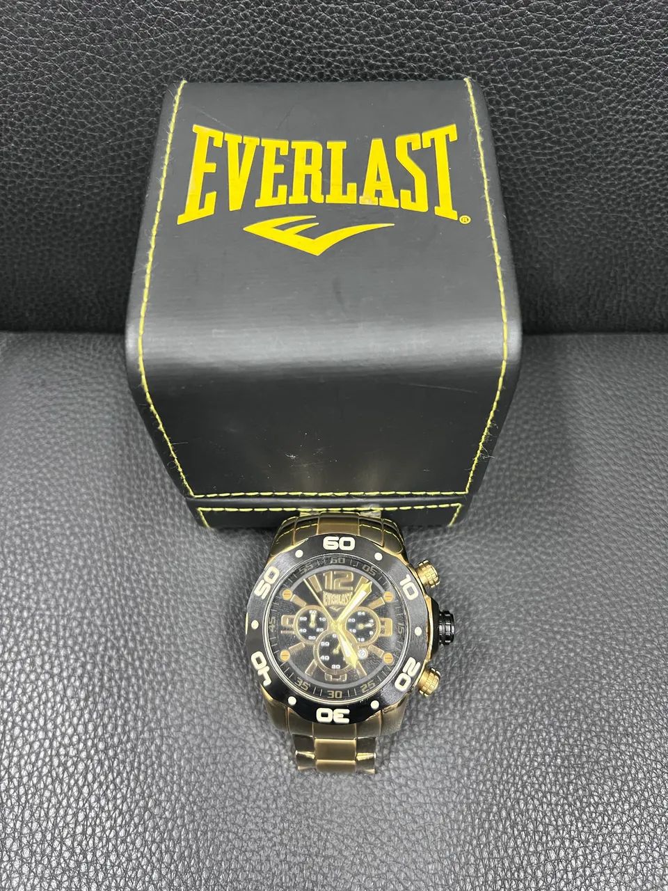 Relógio de pulso dourado Everlast - Foto 3