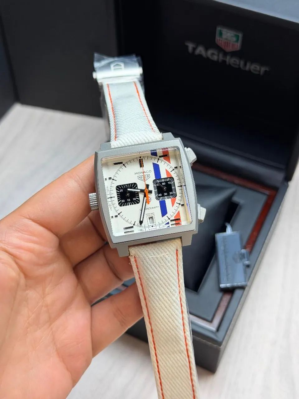 Relógio Estilo Monaco Chronograph - Aço 904L, Funcional e Exclusivo - Foto 3
