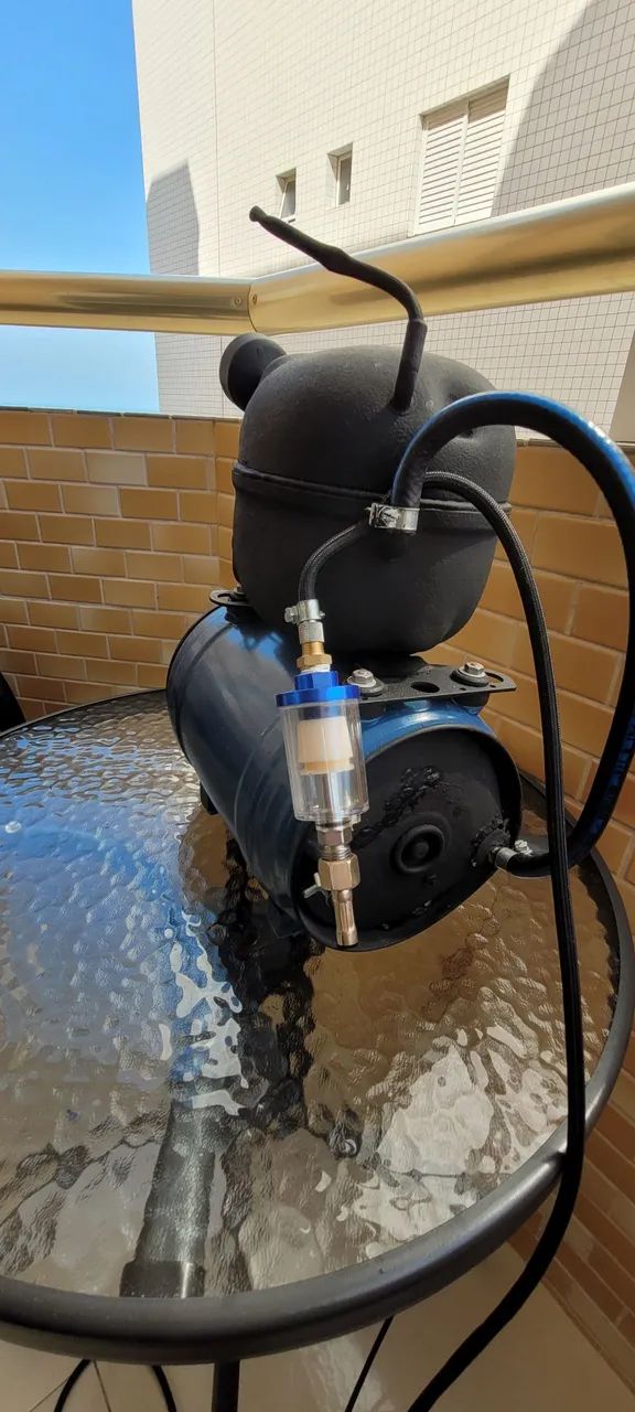 Compressor com motor de geladeira - Foto 4