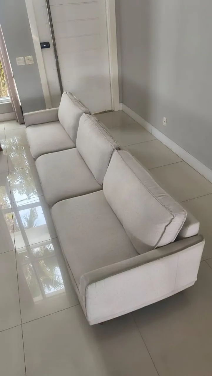 Sofá novíssimo, moderno e confortável - Foto 4