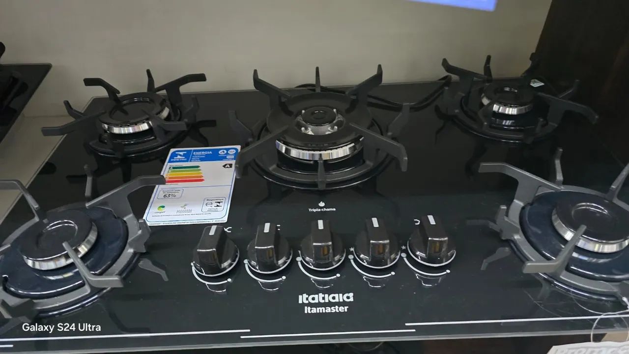 Cooktop novo 5 bocas.  - Foto 2