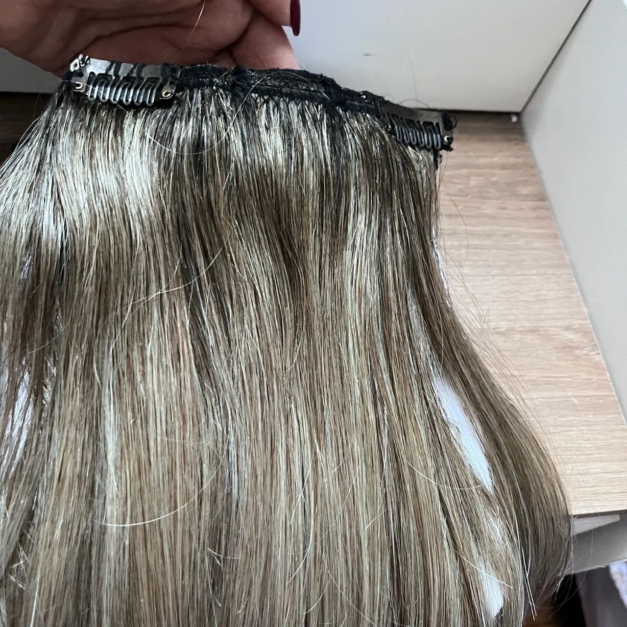 Cabelo Brasileiro Humano- loiro mesclado  - Foto 2