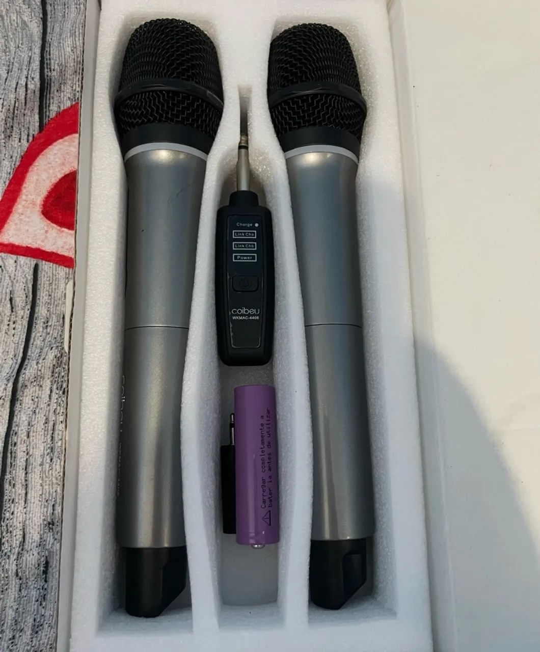 Microfone sem fio coibeu - Foto 2