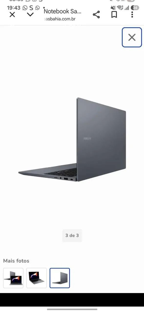 Vendo notebook 