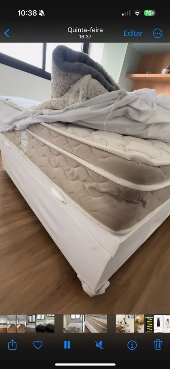 Cama box de casal baú Ortobom  - Foto 3