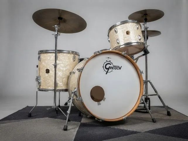 Bateria Gretsch Perolada  Raridade - Shell Pack