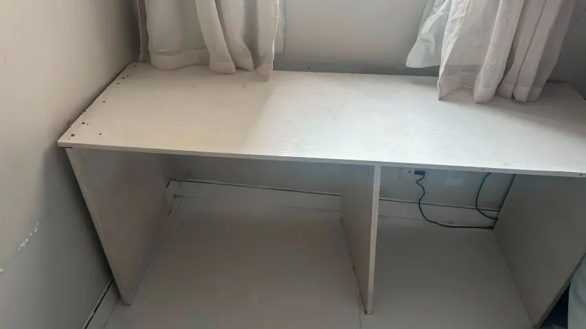 Mesa de escritorio mdf 1.60 comprimento - Foto 2