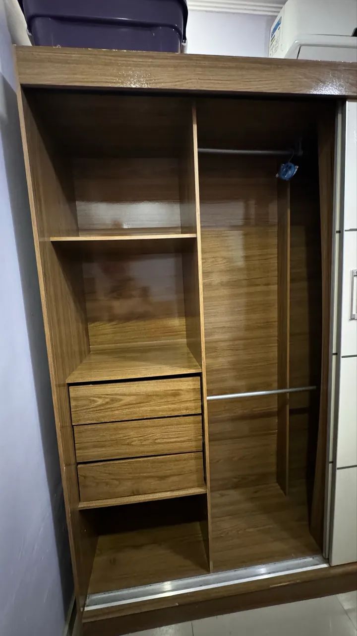 Guarda Roupa Casal - Pra sair HOJE - Foto 4
