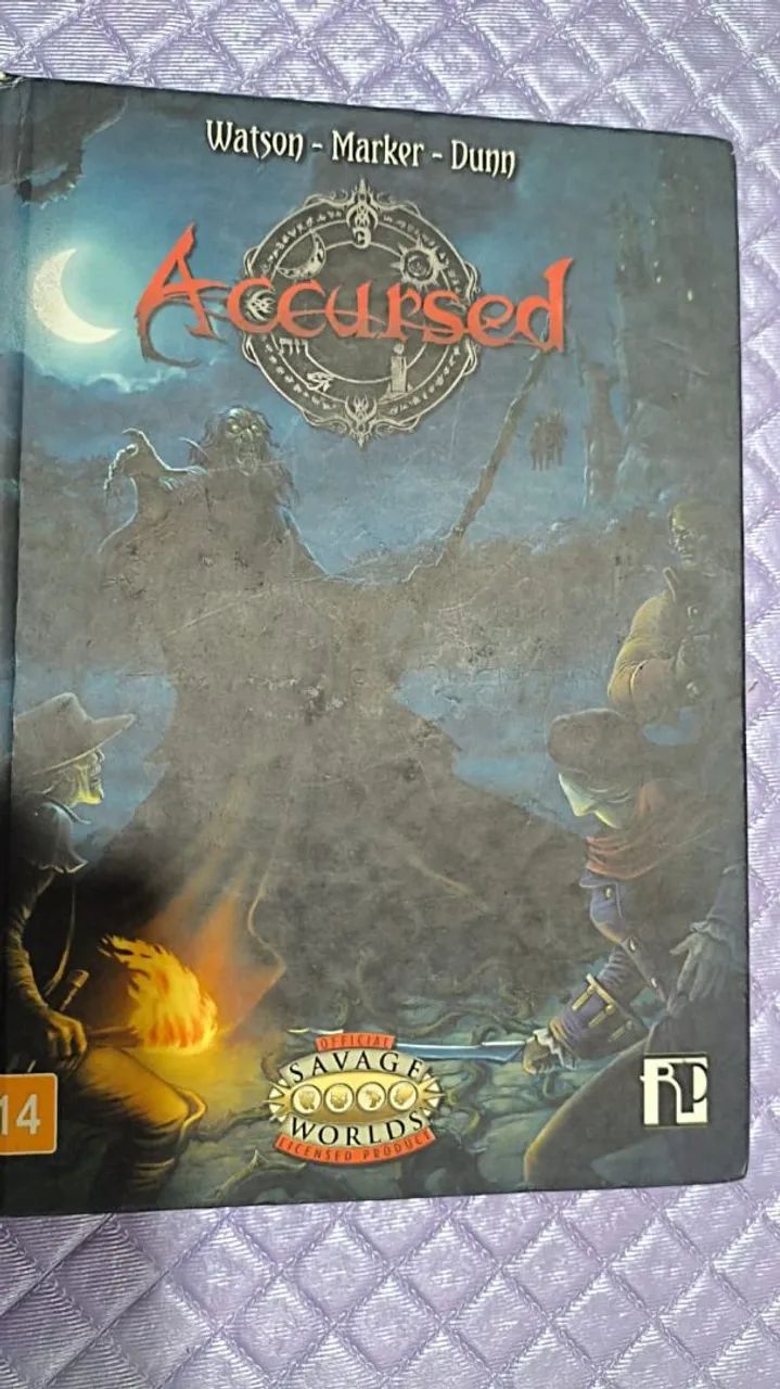 Coleção Completa - Accursed Savage Worlds  - Foto 4