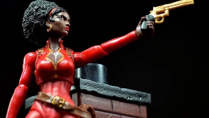 Marvel legends Misty Knight wave Rhino (sem baf)