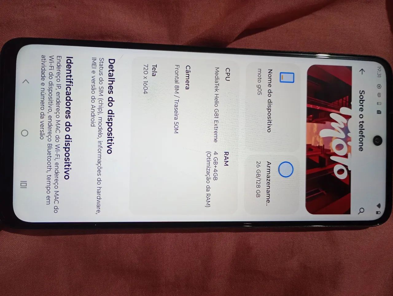 Smartphone Motorola Moto G05 128 GB - Foto 3