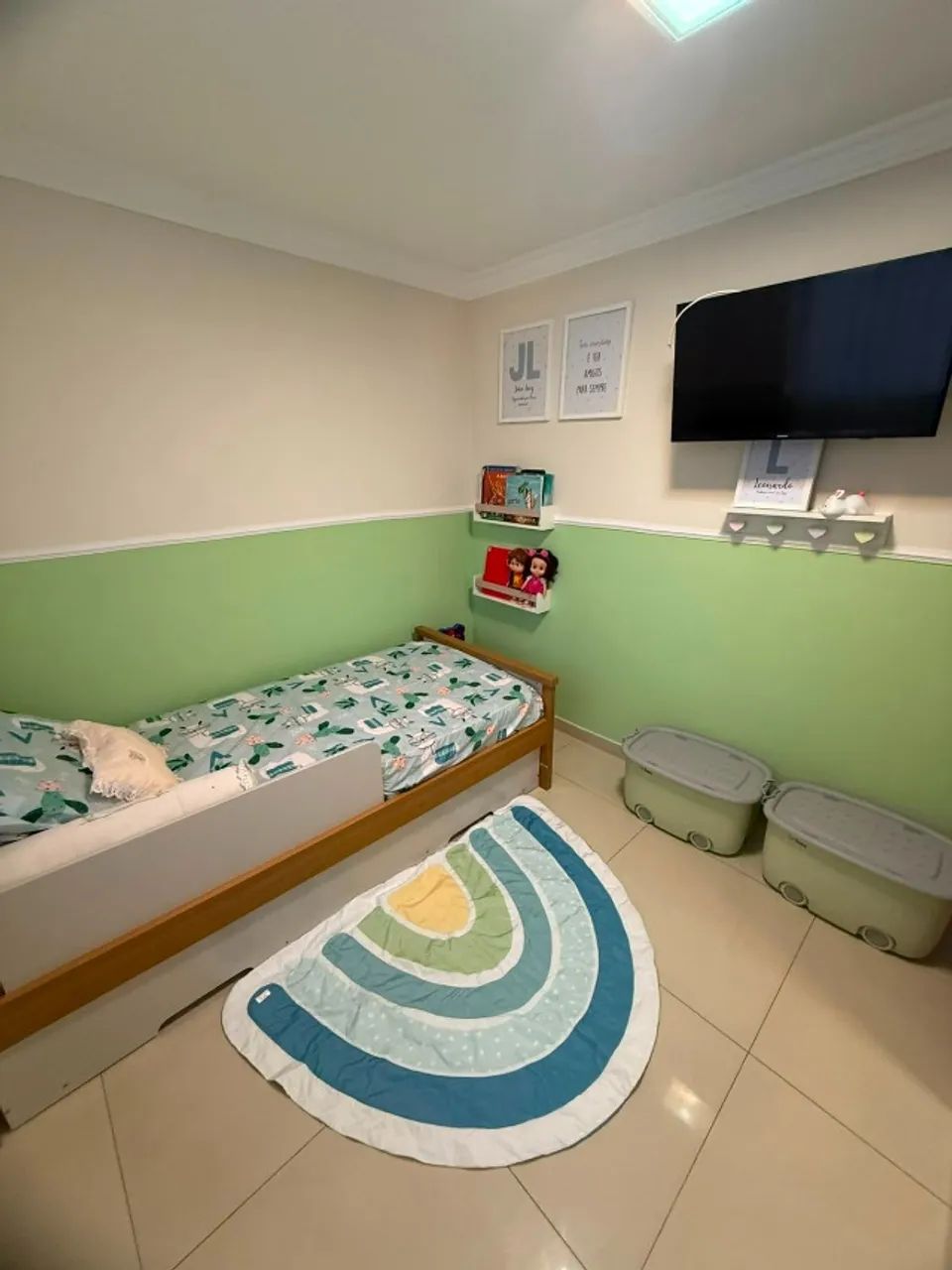 Cama de solteiro tamanho padrão - Foto 2