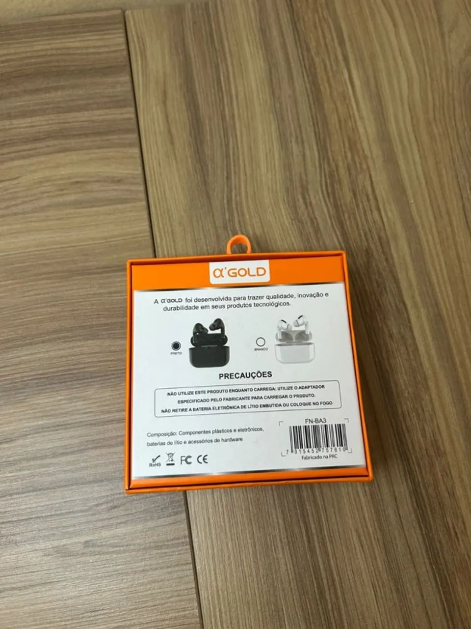 Fone de Ouvido Bluetooth Sem fio - Preto - Foto 3