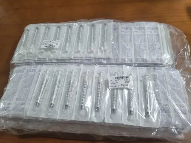 190 seringas 1ml