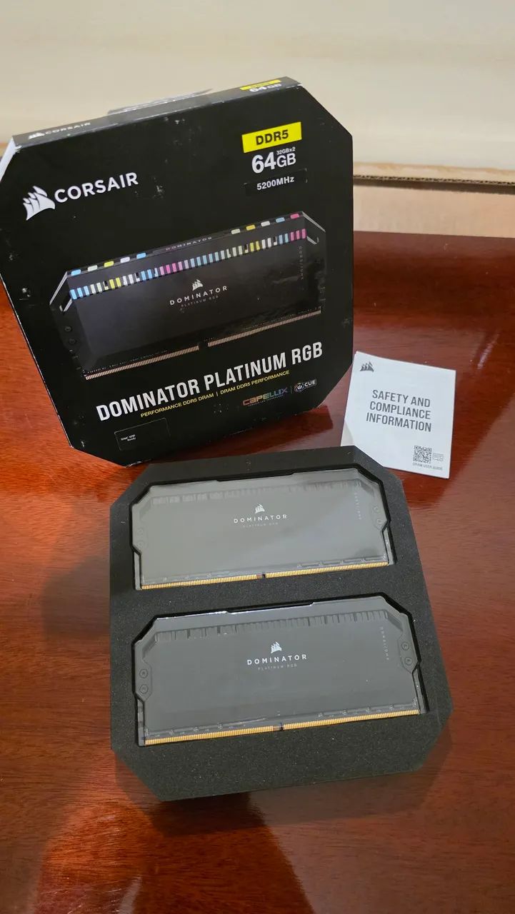 Corsair Dominator Platinum 64GB (2x32gb) DDR5 - Foto 3
