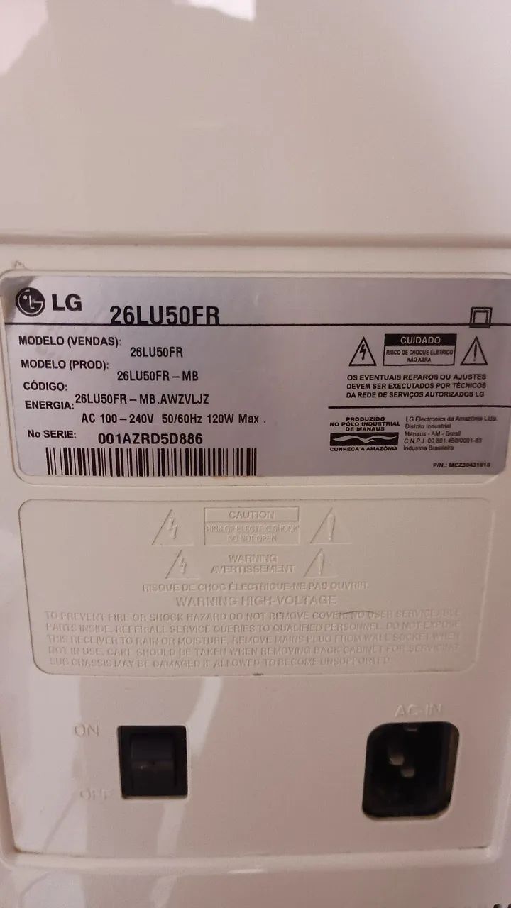 TV LG 26LU50 FR  - Foto 3
