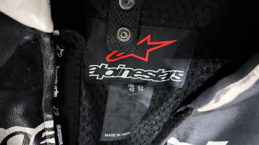 Macacão Alpinestars usado, 2 peças  - Foto 5