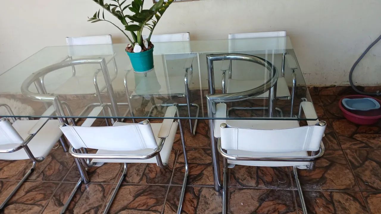 Jogo de mesa 6 cadeiras  - Foto 3