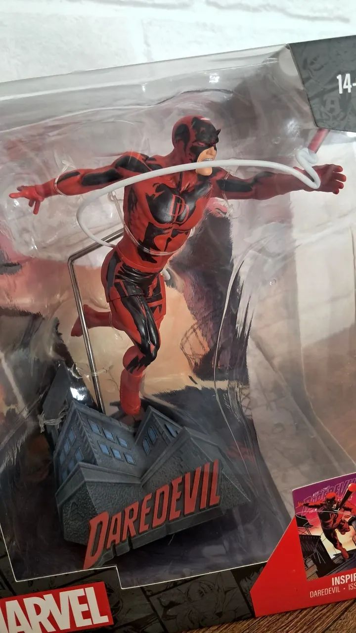 Pack McFarlane Marvel 1/10 - Homem-Aranha + Demolidor (Lacrados) - Foto 4