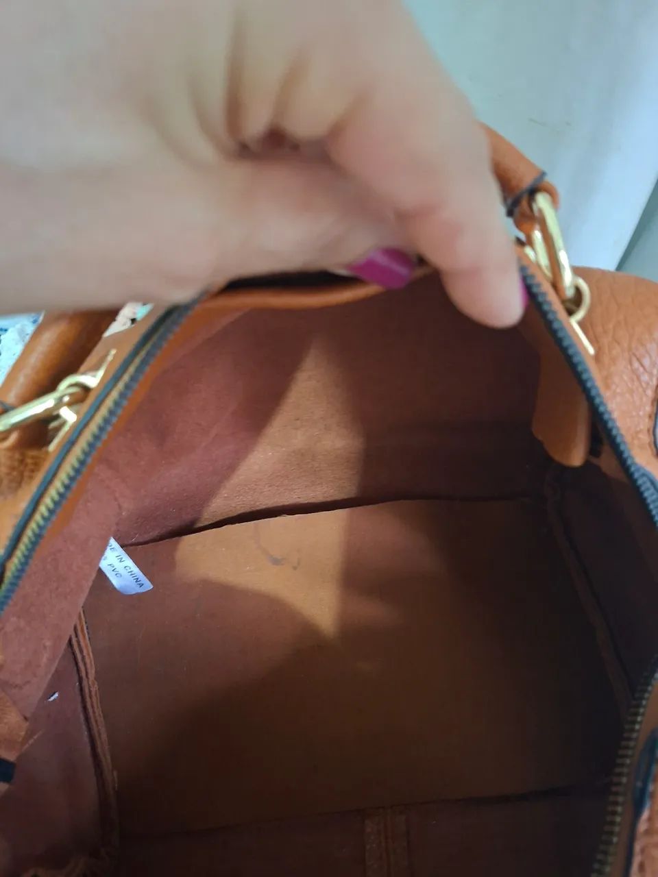 Bolsa de mão em PVC 50,00 - Foto 2