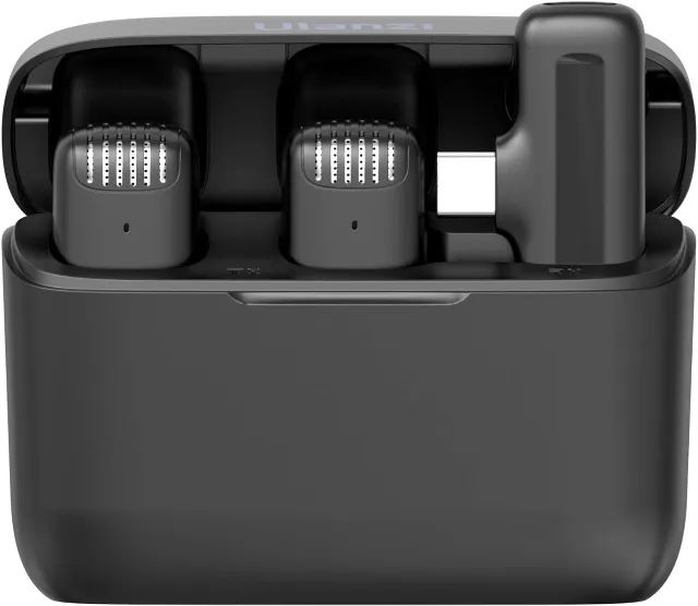 ULANZI Microfone de lapela sem fio J12