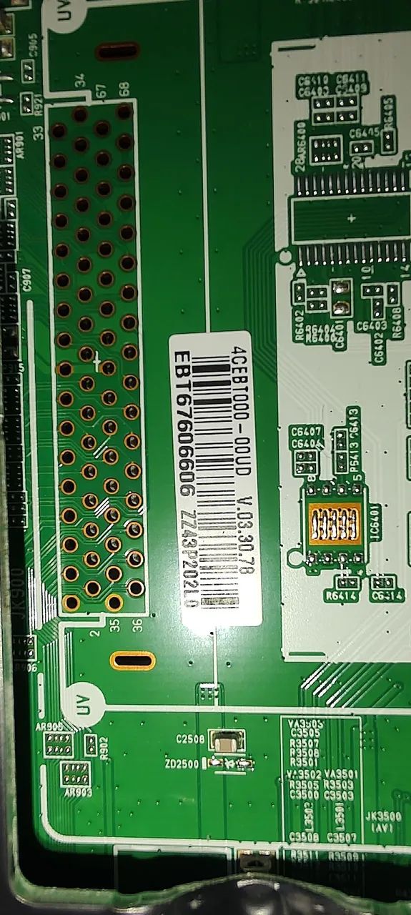 Placa principal tv lg 50ur8750psa usada funcionando perfeitamente  - Foto 2