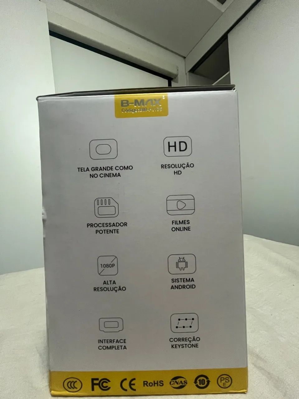 Projetor + Tela 150 Polegadas!  - Foto 4