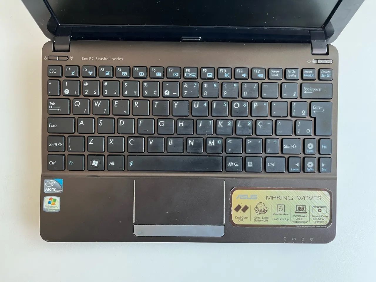 Notebook Asus Eee PC 1015 PW (peças) - Foto 2